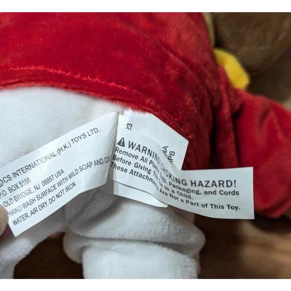 Macy's New York Thanksgiving Day Parade Bear Limited Edition Soft Plush